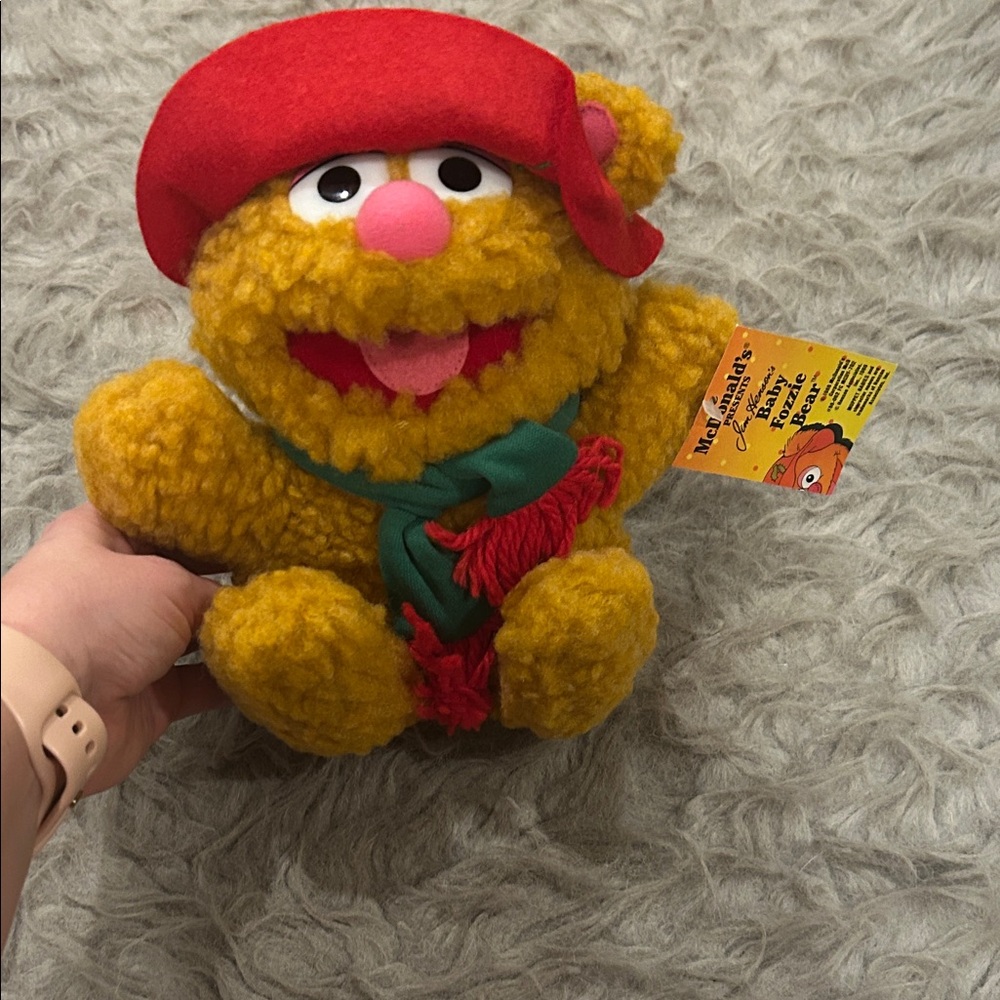 Jim Henson’s Vintage Mc Donald’s 1987 Muppet Babies‎ Fozzie Bear